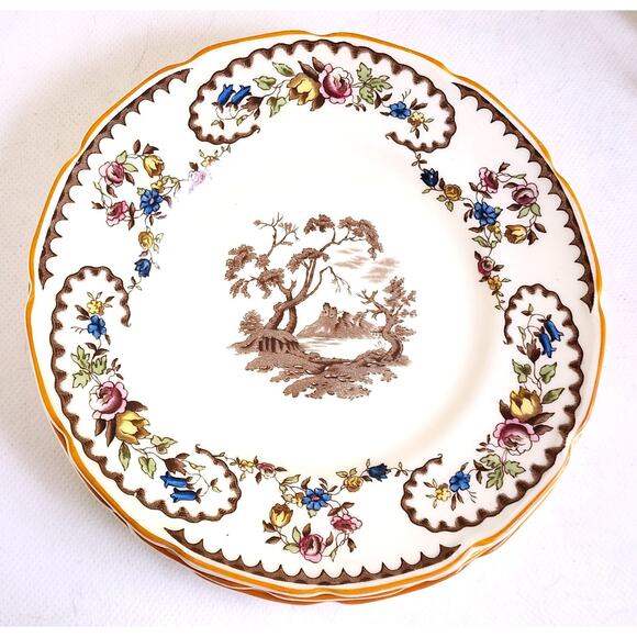 PLATES-ROYAL DOULTON-Bread & Butter-"The Beaufort"-Bone China-6 in-Set of 4 - Picture 2 of 10